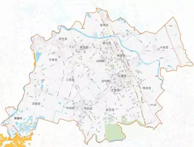 橋頭區MAP