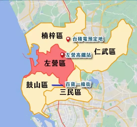 左營區map