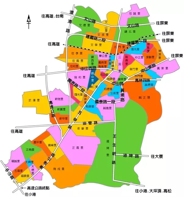鳳山MAP