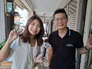 高雄熱水變小TVBS採訪